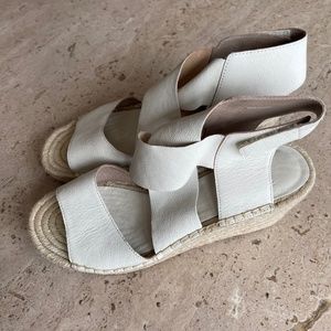 Eileen Fisher Wedge Espadrille Sandal